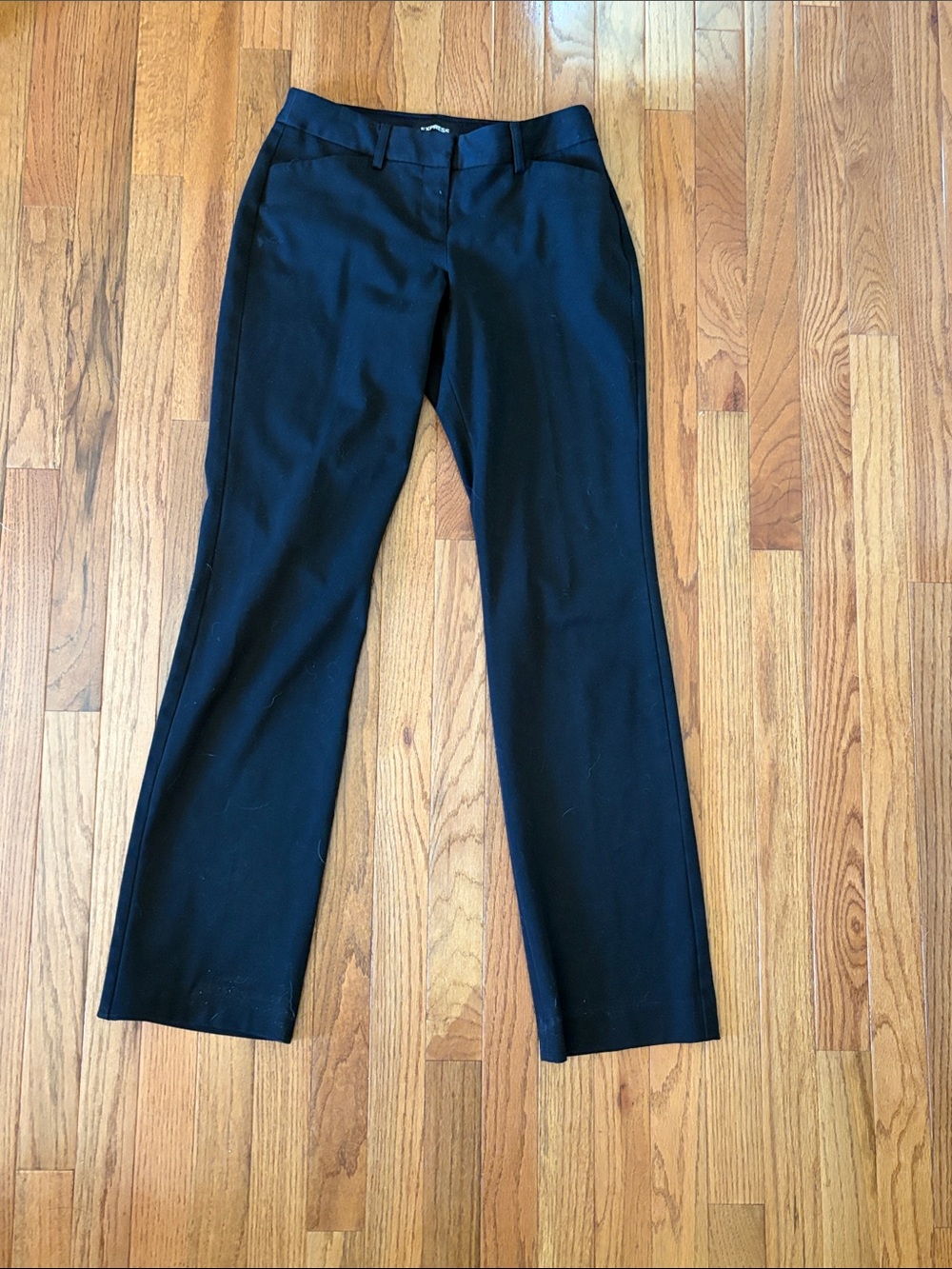 Express Women's Black Barely Boot Dress Pants - 2R